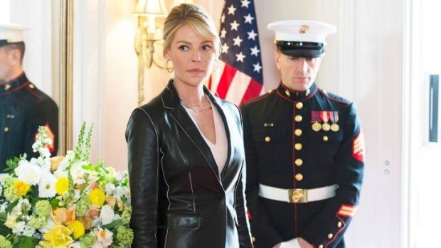 Katherine Heigl in her upcoming show <i>State of Affairs</i>, which has begun airing in the US.