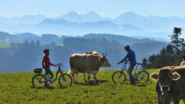 Attractions: Emmental scenery.