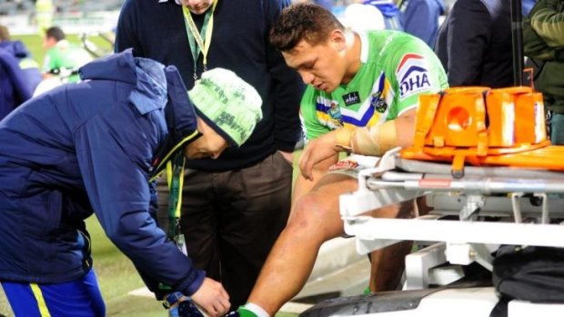 Josh Papalii is a chance of returning from an ankle injury for the Canberra Raiders against Wests Tigers on Saturday.