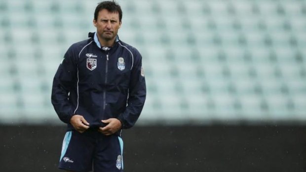 Blues coach Laurie Daley.