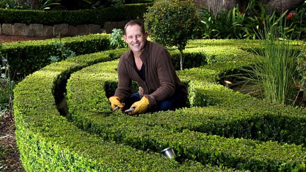 A touch of topiary with Todd McKenney.