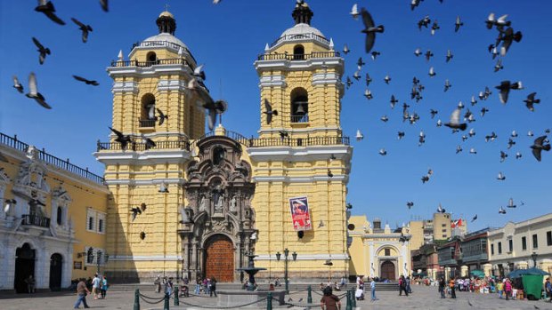 San Francisco Church and Convent, Peru, Lima.