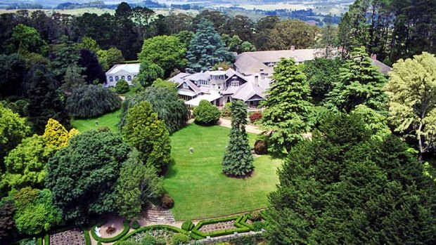 Eden ... the sprawling Milton Park Country House Hotel and Spa.