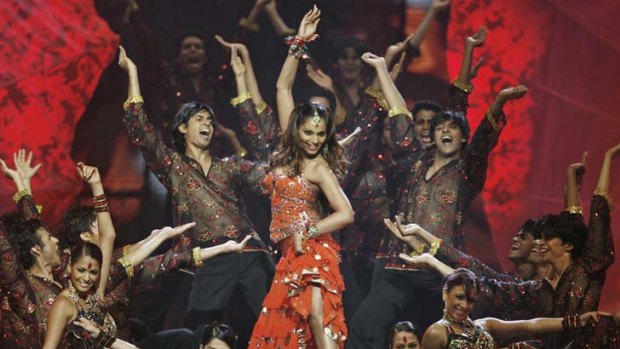 Bollywood actress Bipasha Basu performs on stage during the Indian International Academy Awards (IIFA) in Sheffield, northern England in 2007.