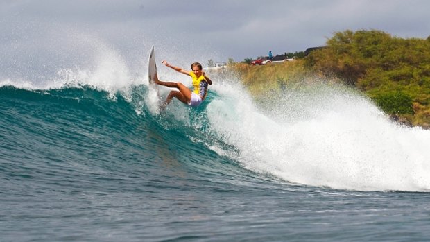 Homecoming: Stephanie Gilmore will hit Manly Beach to compete in the Australian Open of Surfing next month.