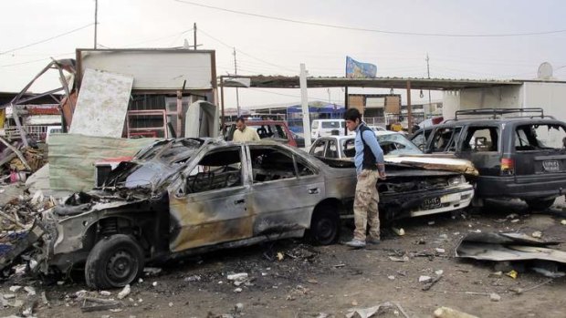 Another day, another car bomb in Baghdad, in Iraq's deadliest month in five years.