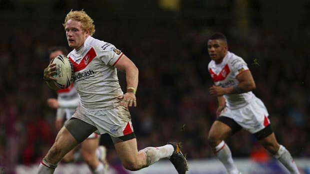 NRL bound ... St Helens prop and England captain James Graham will spend the next three years with the Bulldogs.