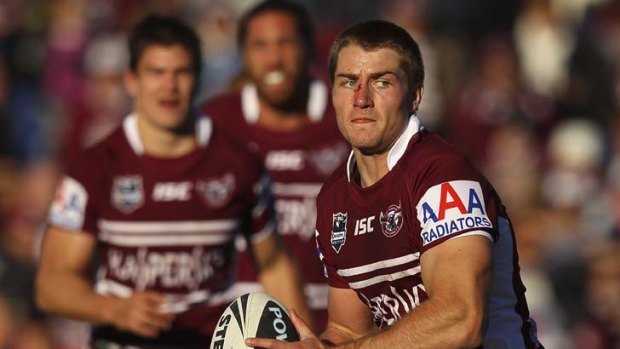 Sought-after signature &#8230; Manly five-eighth Kieran Foran now has the Warriors and Melbourne after his services, as well as Canterbury.