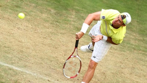 Ultimate warrior ... Lleyton Hewitt will decide in his own good time when his time is up.