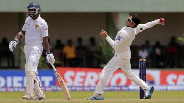 Under scrutiny: Pakistan cricketer Saeed Ajmal.