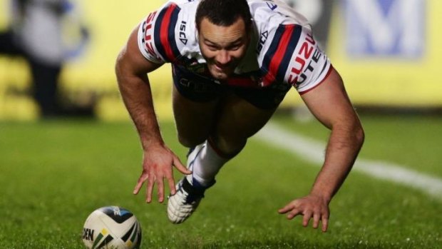 Flying into contention: Boyd Cordner.