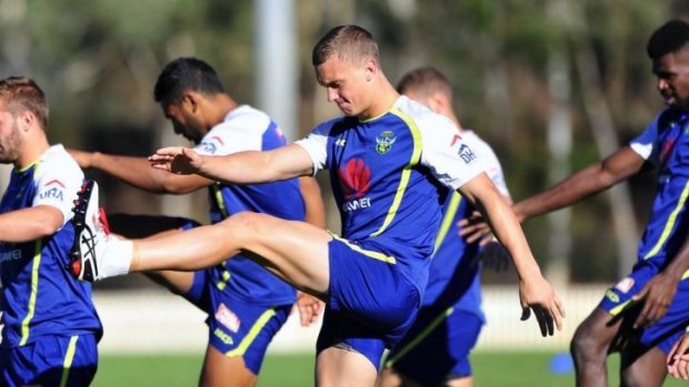 Raiders half Jack Wighton says he is growing into his new role at No. 6.