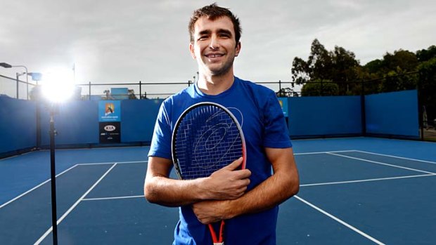 Top dog: Marinko Matosevic has broken into the top 50 and become Australia's No. 1-ranked player.