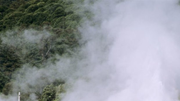Rotorua's boiling thermal springs are a world-renowned tourist attraction.