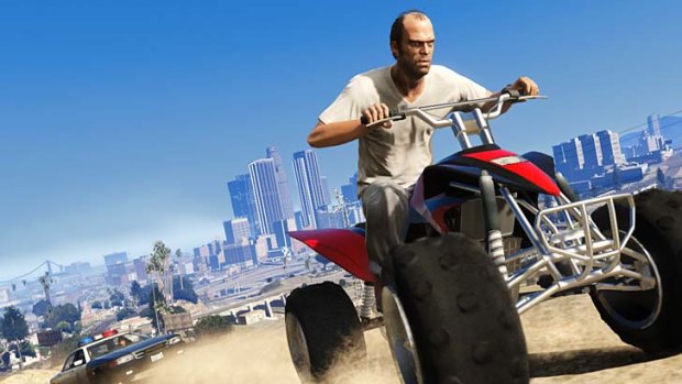 A screenshot of <em>Grant Theft Auto V<./em>.