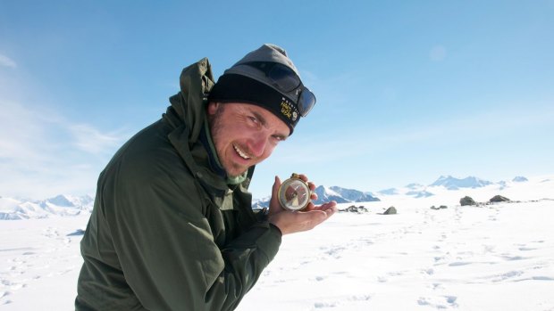 UNSW's Chris Turney in Antarctica. Professor Turney has been awarded a $980,050 ARC research grant.