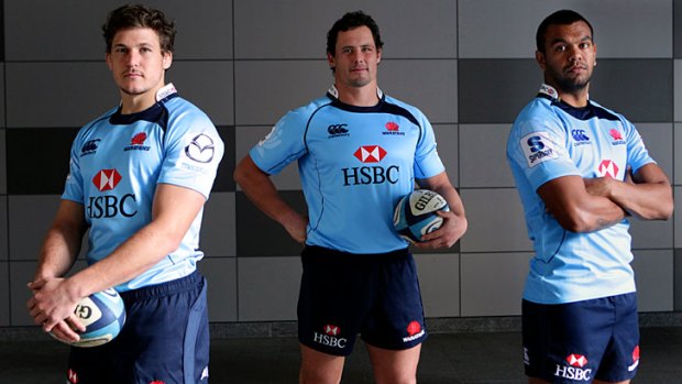 The killer Bs ... departing Waratahs Luke Burgess, Al Baxter and Kurtley Beale will play what is likely to be their final home game for NSW on Saturday.
