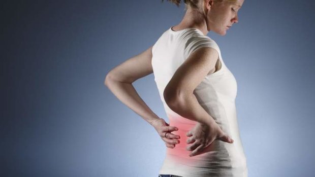 Back pain: sometimes simple treatments are the most effective.