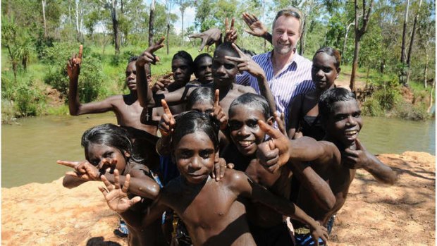 Cautious: Senator Nigel Scullion said a debate over multiculturalism could sink the plan to recognise Aboriginal and Torres Strait Islanders.