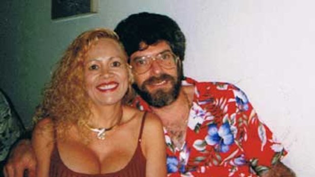 In happier times ... Narcy Novack with her husband Ben Novack jnr.