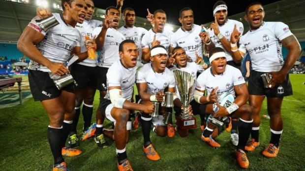 Fiji lead the overall standings after their Gold Coast win.
