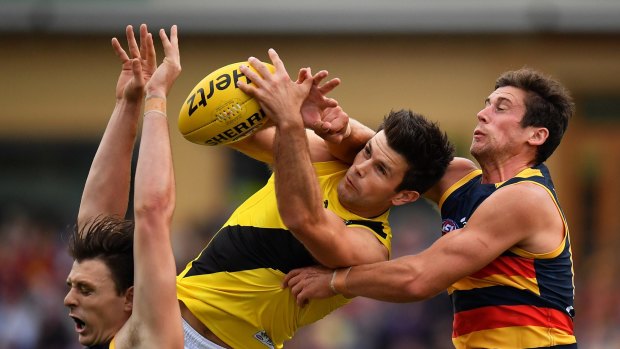 Trent Cotchin has been in superb form for Richmond as the Tigers rise in 2017.