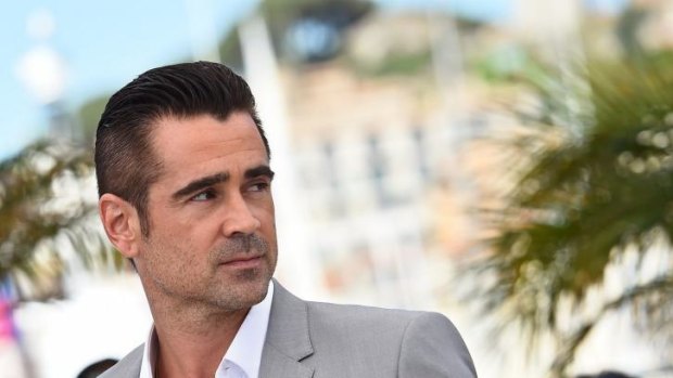 Irish actor Colin Farrell poses during a photocall for <i>The Lobster</i> at the 68th Cannes Film Festival in Cannes, May 2015. 