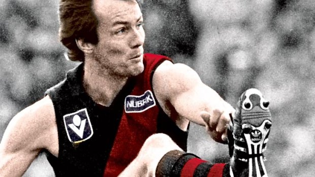 Leon Baker: an iconic Essendon player.