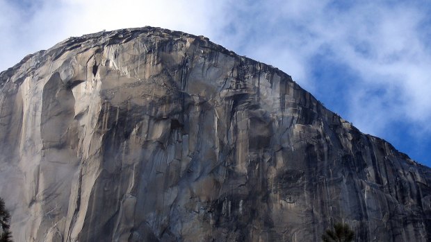 El Capitan, the world's largest granite monolith, in Yosemite National Park, California.
