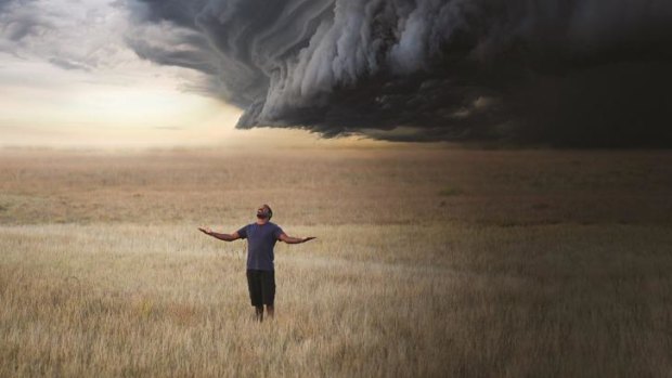 Shifting winds: A scene from <i>Cut the Sky</i>, a dance by indigenous company Marrugeku about climate change.