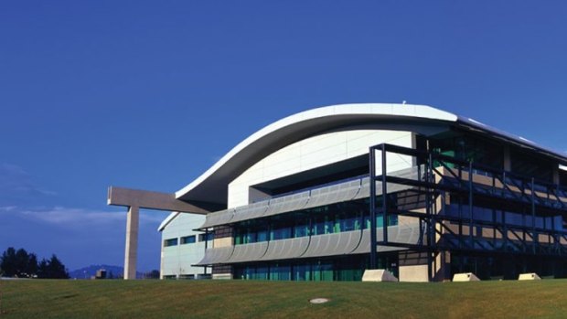 The landmark Geoscience Australia building in Canberra.