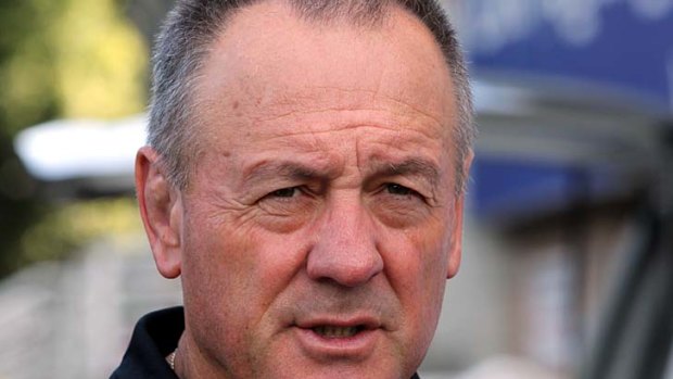 Wanted man . . . Wests Tigers coach Tim Sheens.