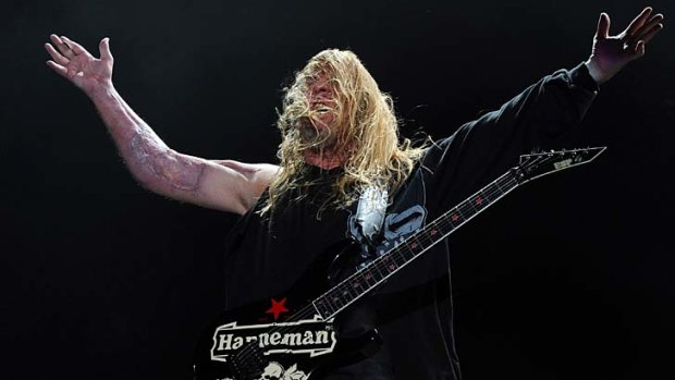 Dead: guitarist Jeff Hanneman.