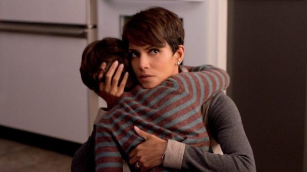 Dilemma: Halle Berry plays astronaut Molly Woods, who returns pregnant from a year-long solo mission.