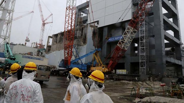 Still a threat: Bone cancer causing substance detected at Japan's Fukushima Dai-ichi nuclear plant.