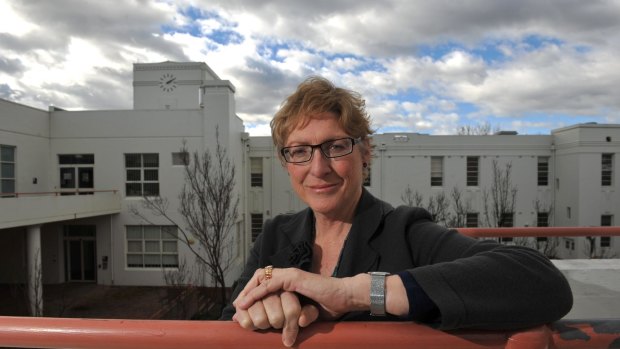 News. The new head of the ANU School of Art, Dr. Denise Ferris. July 23rd 2013 Canberra Times Photograph by Graham Tidy.