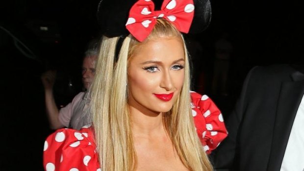 Paris Hilton opted for a sexy Minnie Mouse costume this week.