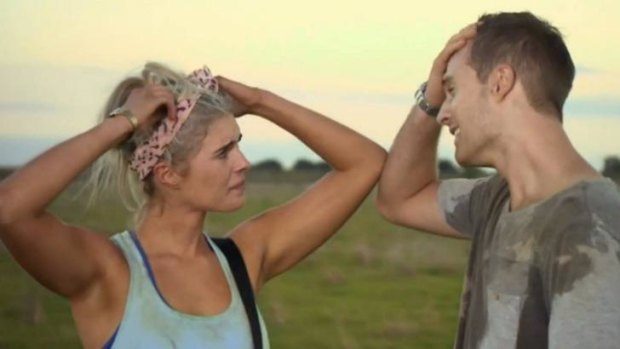 Not so fun: A shock for Kiwis Emily and Jono in <i>The Amazing Race Australia</i>.