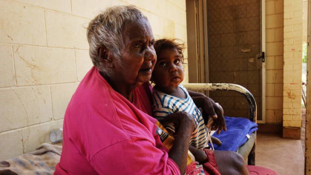 'I'm too old to look after kids now' … Bunny Nabarula.