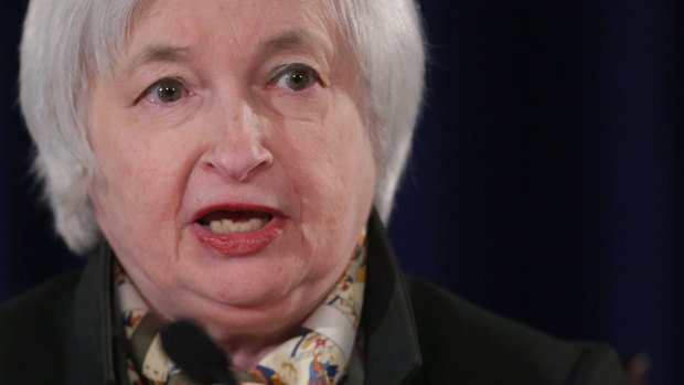 Rates conundrum: Fed chairwoman Janet Yellen.