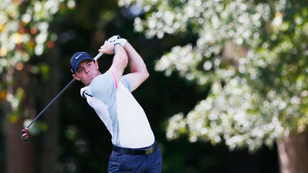 Hole in one: Rory McIlroy is well positioned at the Tour Championship.