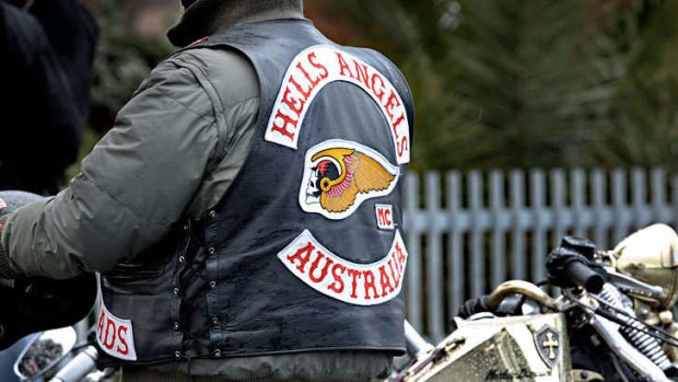 Hells Angels bikie colours