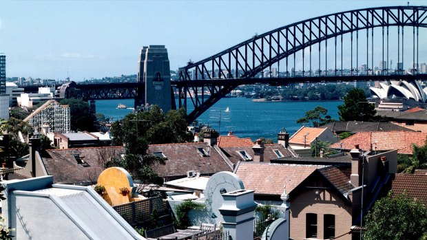 On the slide: Sydney is leading the country's property downturn, with prices falling 0.9 per cent in December 2017.
