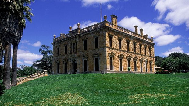 Historic Martindale Hall, Mintaro, Clare Valley, South Australia.