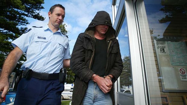 Circumstantial evidence: Douglas Jensen is taken to court by police, charged with his father's murder.
