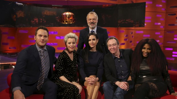 <i>The Graham Norton Show</I> is packed with stars.