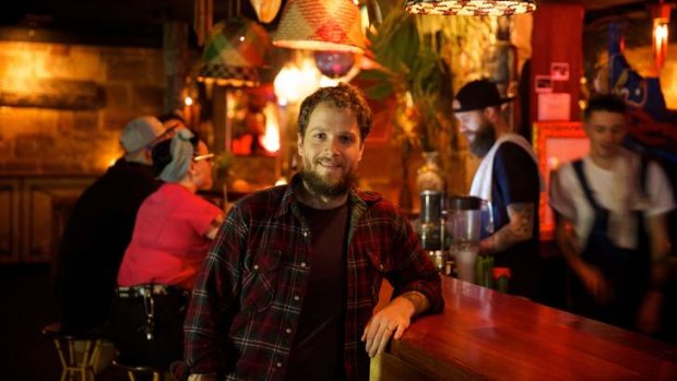 Flexible: The Cliff Dive owner Jeremy Blackmore is beginning to adapt to the 1.30am lockout laws.
