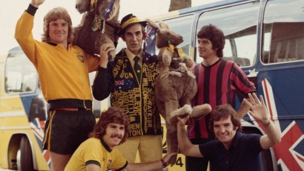 Underdogs: The Socceroos around 1974.