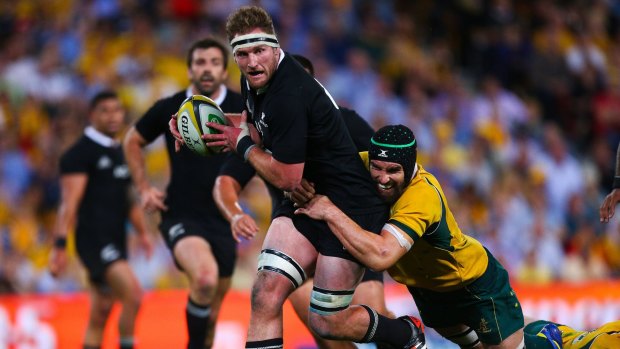 "From our point of view it is great to see the hurt, I guess, in their eyes and we have got to keep riding it, don't we?": Kieran Read.