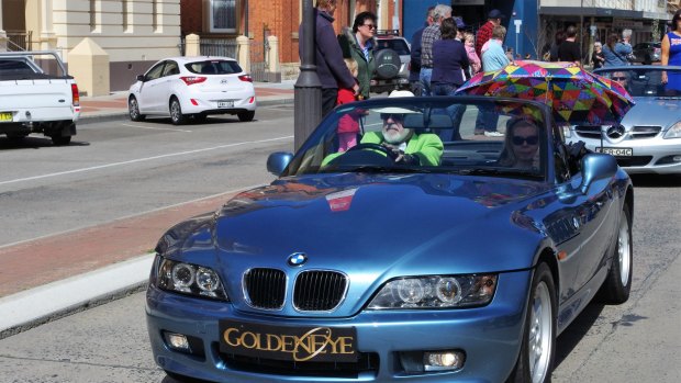 Goulburn's second Spyfest street parade.